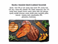 PAKA ZWIERZAKA Puppy Duck with salmon S - suché krmivo pro psy - 3kg