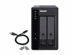 BAZAR - QNAP TR-002 rozšiřujicí jednotka (2xSATA, USB-C 3.2 Gen2) - Po opravě (Komplet)
