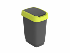 ROTHO Twist Lime - odpadkový koš – 50l
