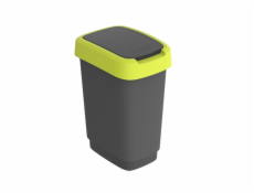ROTHO Twist Lime - odpadkový koš – 10l