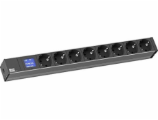  BlueNet BN0500 483 mm (19 ), 1HE, 8-fach, Steckdosenleiste 