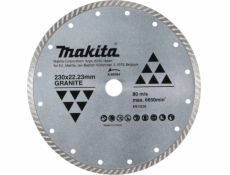 Makita MAKITA DIAMANTOVÁ ČEPEL 230x22,23mm TURBO (SUCHÁ) ŽULA