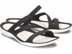 Crocs Crocs Swiftwater - Dámské žabky - 203998 ČERNÁ/BÍLÁ 41/42