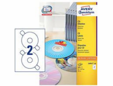 Avery Zweckform CD etikety 117 mm 100 listů (L6043-100) Avery Zweckform CD etikety 117 mm 100 listů (L6043-100)
