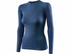 Brubeck LS12810 Dámské tričko s dlouhým rukávem ACTIVE WOOL jeans S