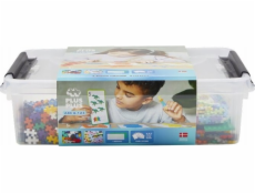 Plus Plus PLUS-PLUS MIX NAUČTE SE STAVIT ABC&123 - 2000 PRVKŮ