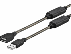 VivoLink USB-A - USB-A kabel 5m černý (PROUSBAAF5)