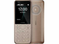 Zlatý mobilní telefon Nokia 130 (2023) (TA-1576).