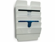 Odolný Horizontální zásobník na dokumenty bílý A4 Flexiplus 6 Odolný Odolný Horizontální zásobník na dokumenty bílý A4 Flexiplus 6 Odolný