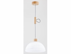 Alfa Holiday 6034901 závěsná lampa závěsná 1x60W E27 dřevo/šedá