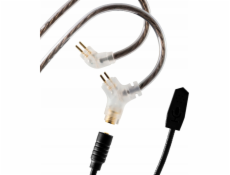 Kinera Kinera GRAMR - 2kolíkový 0,78 kabel s mikrofonem + USB-C adaptér