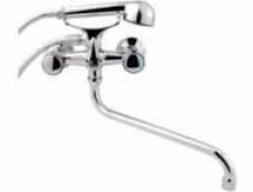 Invena Modena nástěnná chromová vanová baterie (BW-14-FOS)
