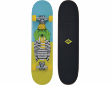 Skateboard Schildkrot SFW DESKO. KICKER 31 Zelený pes