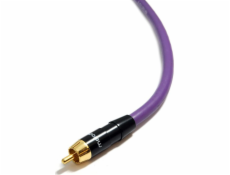 Melodika RCA (Cinch) - RCA (Cinch) Kabel 0,75m fialový