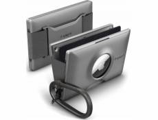 Spigen Spigen Wallet S Pouzdro na karty s kroužkem na klíče na karty, červený bronz - AirTag