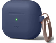 Silikonové ochranné pouzdro Elago Hang pro AirPods 3 Navy Blue