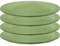Koziol Sada 4 talířů Club 260mm Nature Leaf Green 5005703