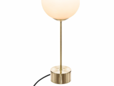 Atmosphera Stolní lampa Dris Gold Night Light Skleněné stínidlo