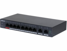 Switch Dahua Technology DAHUA Switch||CS4010-8ET-110|Typ L2|Desktop/podstavec|PoE porty 8|DH-CS4010-8ET-110