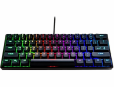 Klávesnice Surefire Kabelová herní klávesnice SureFire KingPin M1 60% RGB QWERTY anglicky