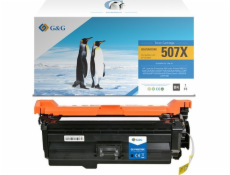 G&G toner G&G kompatibilní toner s HP CE400X, NT-PH507XBK (CE400X), HP 507X, černý, 11000s
