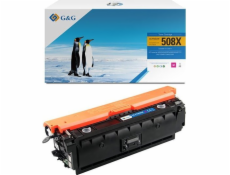 G&G toner G&G kompatibilní toner s HP CF363X, NT-PH363XM, HP 508X, purpurová, 9500s, vysoká kapacita