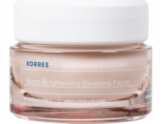 Korres Apothecary Wild Rose noční rozjasňující pleťová voda na spaní 40 ml