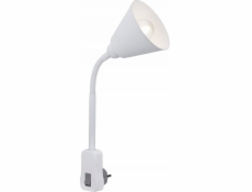 Paulmann Stolní lampa Junus Zásuvná lampa E14 Bílé flexibilní rameno