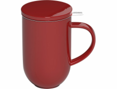 LOVERAMICS Loveramics Pro Tea - Hrnek s louhovačem 450 ml - Červený
