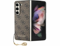 Pouzdro Guess Guess GUHCZFD5GF4GBR Pevné pouzdro na Samsung Galaxy Z Fold 5 4G Charms Collection hnědé/hnědé Pouzdro Guess Guess GUHCZFD5GF4GBR Pevné pouzdro na Samsung Galaxy Z Fold 5 4G Charms Collection hnědé/hnědé