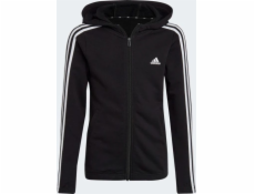 Mikina Adidas adidas Essentials 3 Stripes s kapucí na zip Jr IC3634