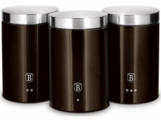 Berlinger Haus Sada 3 nádob BERLINGER HAUS BH/6828 Metallic Line Shiny Black Edition