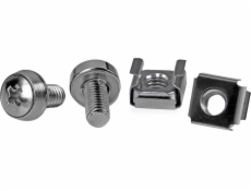 Sada šroubů StarTech M6 x 12 mm + klecové matice 50 ks (CABSCREWM6)