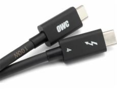 Kabel OWC USB-C – USB-C 1 m černý (OWCCBLTB4C1.0M)