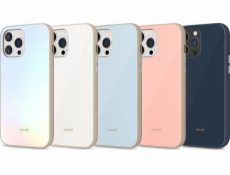 Pouzdro Moshi Moshi iGlaze Apple iPhone 13 Pro Max (SnapTo System) (perleťově bílé)
