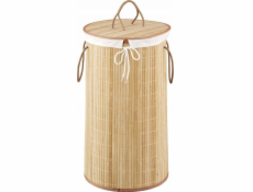 Koš na prádlo Zeller Bamboo, světle hnědý, 55 litrů, světle hnědý, ZELLER