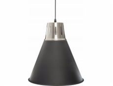 Atmosphera Závěsná lampa s kuželovým stínidlem, O 33 cm, černá