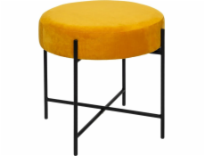 Sametový taburet Atmosphera ARTY, O 47 cm