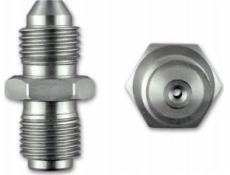 ADAPTÉR HEL MALE-MAN S KUŽELEM - 7/16 X 20 UNF (-4 JIC) NA 7/16 X 24 GARRETT GT SERIES TURBO