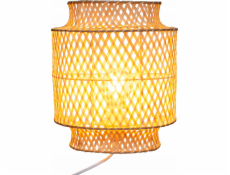 Stolní lampa Atmosphera LIBY boho stolní lampa, bambusové stínidlo, 28 cm