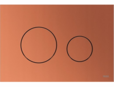 Splachovací tlačítko Tece Splachovací tlačítko WC Tece TECEloop z plastu, červená bronzová metalíza 9240937