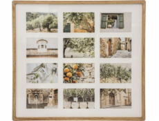 Atmosphera rám MILEA multi fotorámeček, 12 fotografií, dřevěný