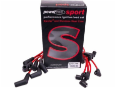 Zapalovací kabely Powertec PowerTEC FORD CAPRI CORTINA GRANDA TRANSIT V6 68-96 červené