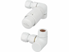 Invena Termostatická sada AXIAL 1/2 bílá (CD-25-B15)