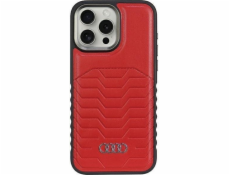 Audi Audi Synthetic Leather MagSafe iPhone 14 Pro Max 6.7 červený/červený pevný obal AU-TPUPCMIP14PM-GT/D3-RD