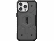 UAG UAG Pathfinder MagSafe Case pro iPhone 15 Pro Max – Stříbrný