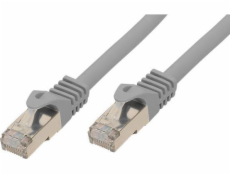 Patchcord pro dobré připojení, Cat7, S/FTP, PIMF, 1m, šedý (8070R-010)