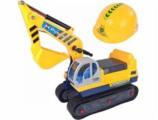 Lean Sport Big bagr Ride-on Stavební přilba na bagr žlutá