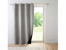 Interior Design VELVET termo závěs s očky, dvojitá vrstva fleece z mikrovlákna, 140 x 260 cm