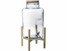 Secret de Gourmet Jar s kohoutkem, na stojánku, 8L, sklo